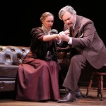 John Ellison Conlee and Amanda Quaid in 'The (curious case of the) Watson Intelligence - Photo by Joan Marcus