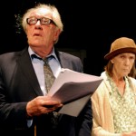 Eileen Atkins and Michael Gambon as The Rooneys in Samuel Beckett's 'All That Fall' - Photo by Tristram Kenton