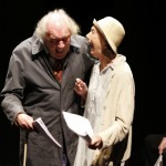 Eileen Atkins and Michael Gambon as The Rooneys in Samuel Beckett's 'All That Fall' - Photo by Tristram Kenton