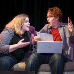 Becky Comtois and Mac Rogers in Ligature Marks, directed by Jordana Williams