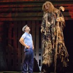 Norbert Leo Butz as Edward Bloom and Ryan Andes as Karl the Giant in Big Fish