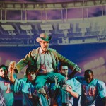 Gary Ramsey as Bum Phillips (center) and cast members of Bum Phillips All-American Opera. Photo: Corey Torpie