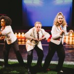 Briana Elyse Hunter, Victor Khodadad and Jessie Dean in Monk Parrots’ World Premiere of Bum Phillips All-American Opera. Photo: Corey Torpie