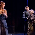 Eliza Simpson, Amanda Adele Lederer, Carol Uraneck in THE WOODSMAN at 59E59 Theaters. Photo by Hunter Canning