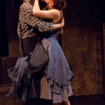 James Ortiz & Eliza Simpson in THE WOODSMAN at 59E59 Theaters. Photo by Hunter Canning