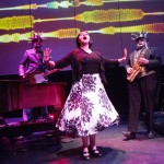 David Wallace, Anna Elder,and  Steve O'Hearn (L to R) in Squonk's MAYHEM AND MAJESTY at 59E59 Theaters.  (Photo: John Altdorfer)