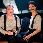 Christopher Borg and Dylan Marron (L-R) in The Complete and Condensed Stage Directions of Eugene O'Neill, Vol. 2, produced by the New York NeoFuturists. Photo by Hunter Canning.