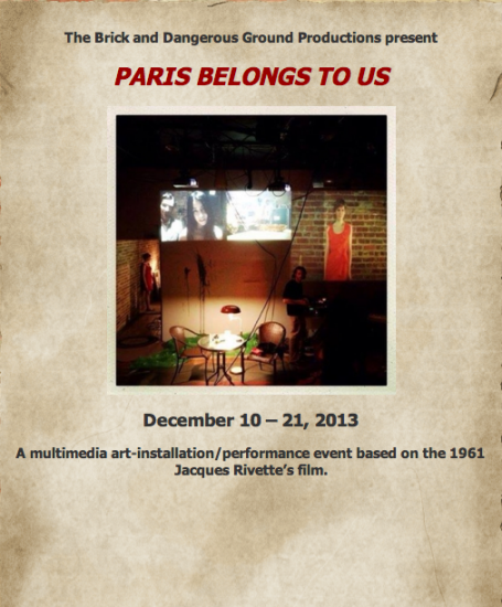 Paris Belongs to Us Poster