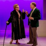 Roberta Maxwell and Dick Cavett (L-R) in Hellman v. McCarthy. Photo: Kim T. Sharp