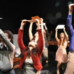 The Cast performing World With New Eyes in Towards The Moon. Photo by Paul Andrew Perez.