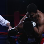 Tyson vs. Ali, (L to R) Dave Shelley, Femi Olagoke, Roger Casey, photo by Paula Court