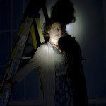 Libby Skala in DEEPEST MAN at 3LD Art & Technology Center. Photo by Juliano Chiquetto