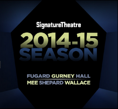 Signature Theatre 2014-15 Season